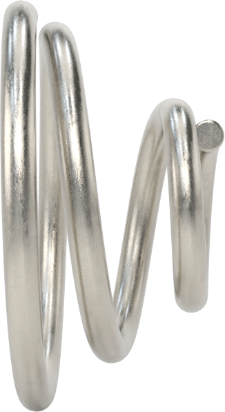 Kapalı Alan Konik Sıkıştırma Yayı, 0,375 inç Uzunluk, 0.72" x 0.312" OD
