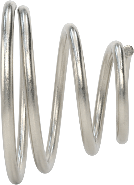 Kapalı Alan Konik Sıkıştırma Yayı, 0,5" Uzunluk, 0.72" x 0.375" OD