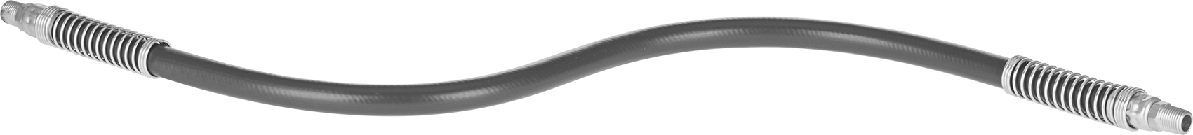 Bend-and-Stay Hava Nozulu için 1/4 NPT Erkek Çıkışlı 36 inç Uzunlukta PVC Hortum