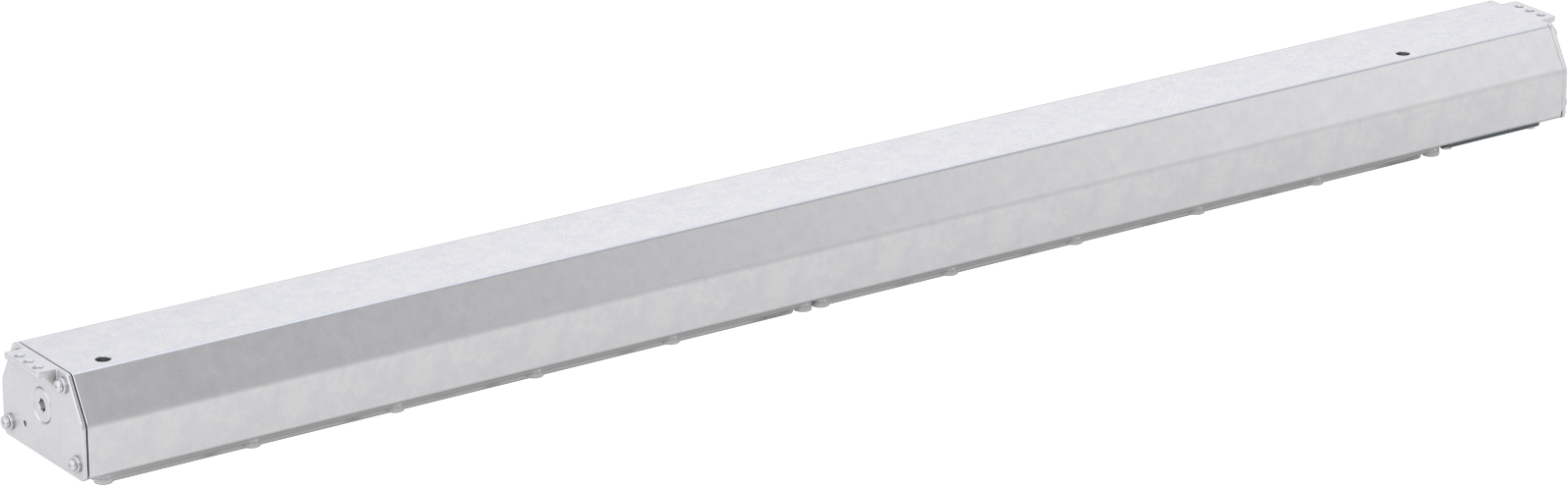 Tehlikeli Ortam Tavan Işığı, 57-5/8“ Uzunluk x 4-7/8” Genişlik x 3-3/4" Toplam Yükseklik