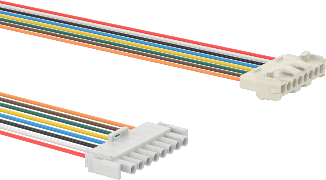 Tyco Amp Kompakt Push-In Konektör Seti, Universal Mate-N-Lok, 48" Tel Kılavuzlar, 8 Kutup
