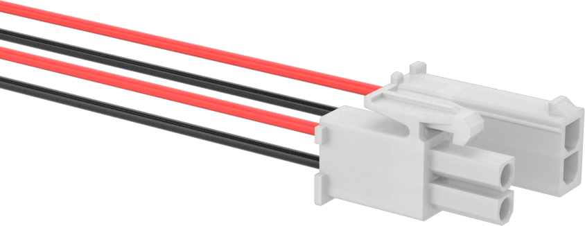 Tyco Amp Kompakt Push-In Konektör Seti, Mini-Universal Mate-N-Lok, 48" Tel Kılavuzlar, 2 Kutup