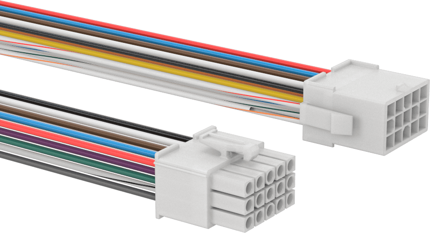 Tyco Amp Kompakt Push-In Konektör Seti, Mini-Universal Mate-N-Lok, 48" Tel Kılavuzlar, 15 Kutup