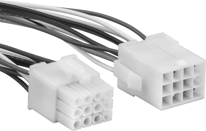 Tyco Amp Kompakt Push-In Konektör Seti, Mini-Universal Mate-N-Lok, 6" Tel Uçlar, 12 Kutup