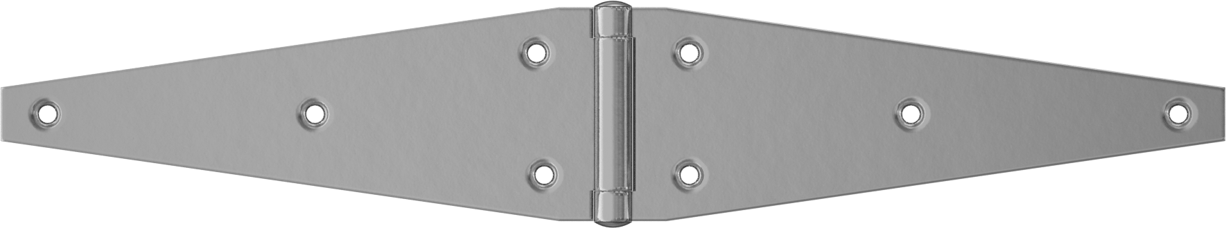 Mat 304 Paslanmaz Çelik Kayış Menteşe, 3-1/2“ x 10” Kapı Kanadı, 3-1/2“ x 10” Çerçeve Yaprağı