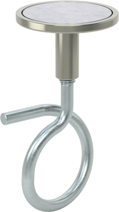 Freze Halkası, Manyetik Bağlantılı, 1/4"-20 Diş, 1-1/4" Çap