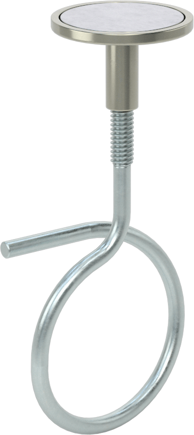 Freze Halkası, Manyetik Bağlantılı, 1/4"-20 Diş, 2 inç Çap