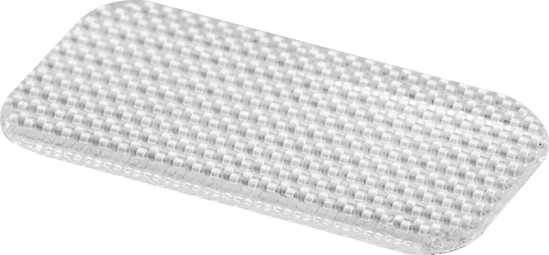 Düşük Profilli Geçmeli Bağlantı Elemanları, 3/4“ Genişlik x 1-1/2” Uzunluk Dikdörtgen