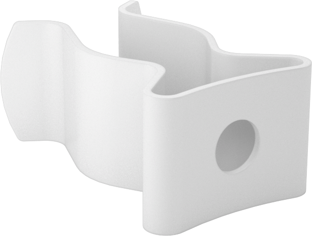Alet Tutucu, 3/16“ ila 3/8” Ürün Çapı için, Naylon Kaplı Çelik