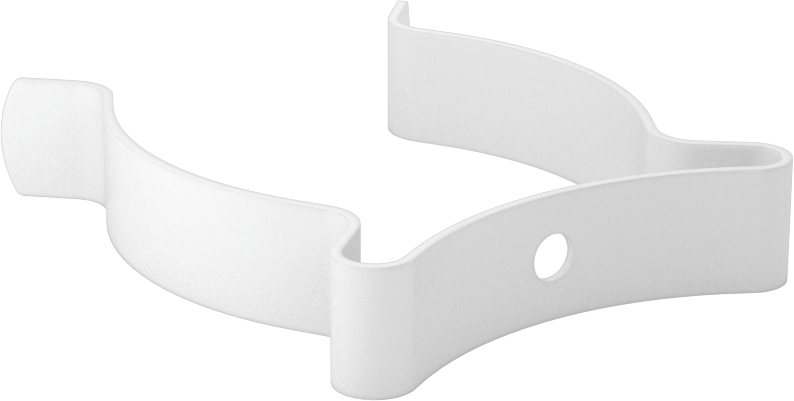 Alet Tutucu, 2“ ila 2-3/4” Ürün Çapı için, Naylon Kaplı Çelik