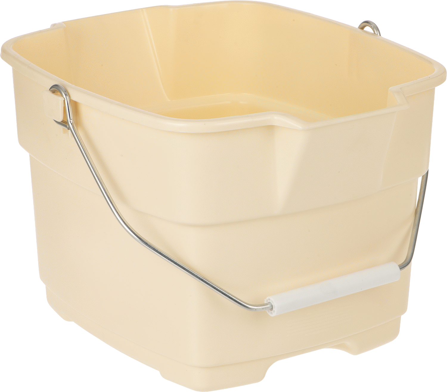 Kare Polietilen Plastik Kova, 3-3/4 Galon Kapasite