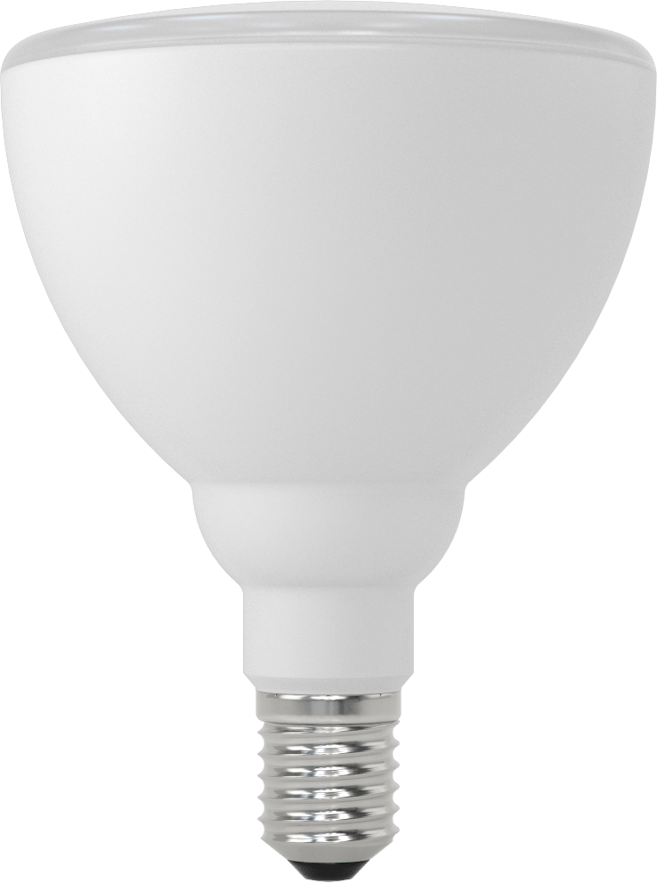 Ampul, 120W, LED, BR40, 110 Derece Kiriş Açısı, 6-3/8" Toplam Uzunluk