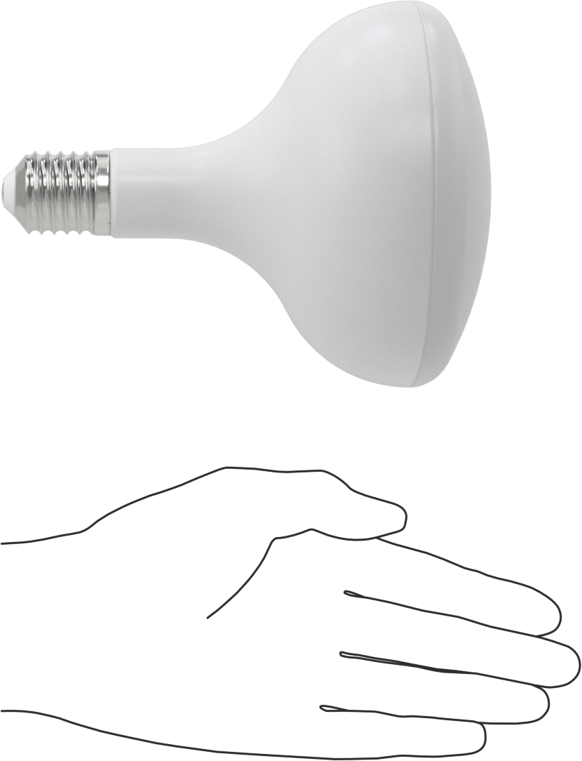 Ampul, 85W, LED, BR40, 6-1/8" Toplam Uzunluk
