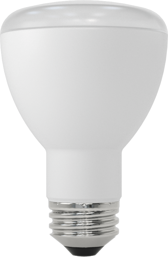 Ampul, 45W, LED, R20, 110 Derece Kiriş Açısı, 3-3/4" Toplam Uzunluk