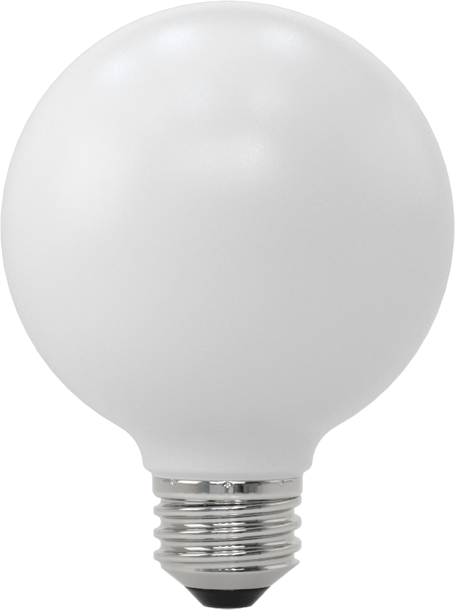 Ampul, 40 W Akkor Eşdeğeri, LED, G25, Cam, Buzlu