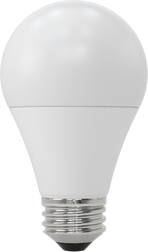 Ampul, 40W, LED, A19, Plastik, Buzlu