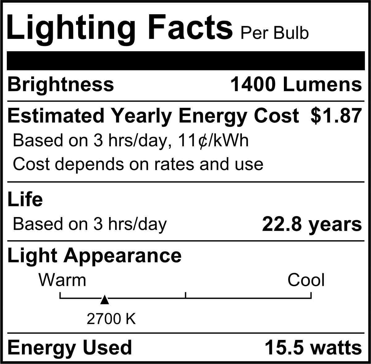 Ampul, 120W, LED, BR40, 110 Derece Kiriş Açısı, 6-5/16" Toplam Uzunluk