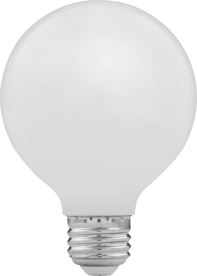 Ampul, 60 W Akkor Eşdeğeri, LED, G25, Cam, Buzlu
