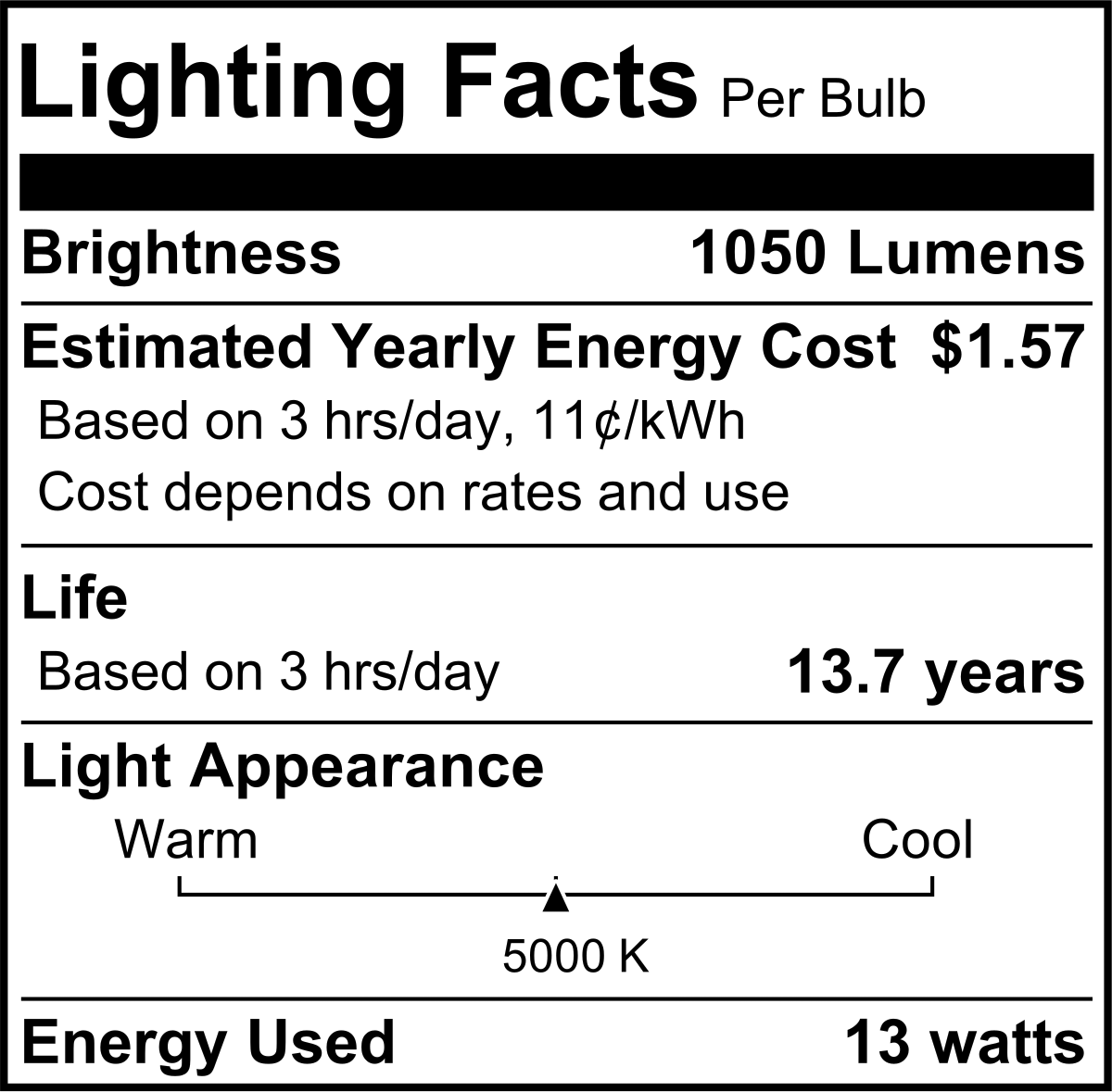 Ampul, 100W, LED, PAR38, 40 Derece Işın Açısı, 5-1/8" Toplam Uzunluk