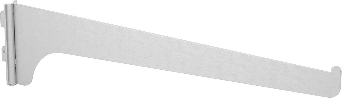 Tek Yuvalı Raf Braketi, 10" Derinlikli Raf için, Çelik