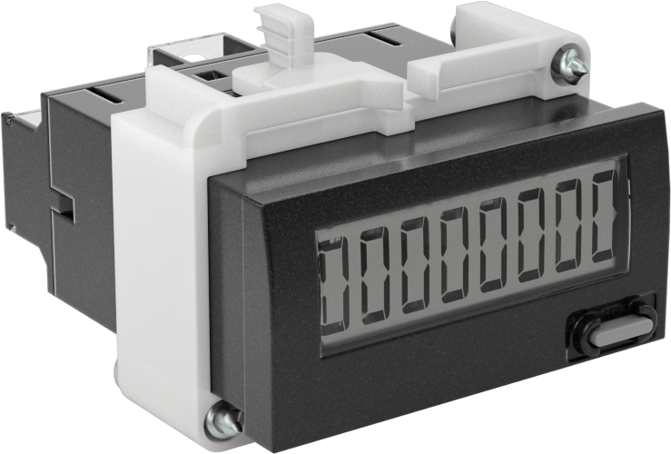 DIN Panel Montajlı Elektrikle Çalıştırılan Sayaç, Anahtar Kontaklı Sayaç, 1" Toplam Yükseklik