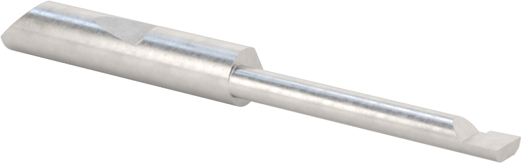 Hızlı Değiştirilebilir Delme Torna Takımı, 1/4" Şaft Çapı, 0,180 inç Delik Çapı ve 1-1/4 inç Derinlik