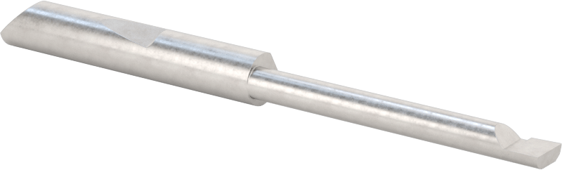 Hızlı Değiştirilebilir Delme Torna Takımı, 1/4" Şaft Çapı, 0,200 inç Delik Çapı ve 1-1/2 inç Derinlik