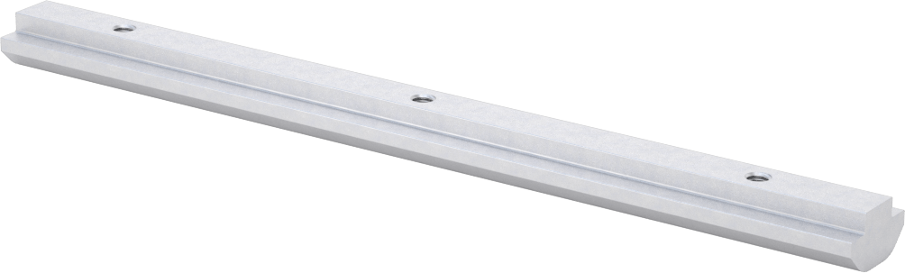 T-Yivli Çerçeveleme için Kılavuz Ray Montajı, 1-1/2" ve 40 mm Genişliğinde T-Yivli Ray için, 160 mm Uzunluk