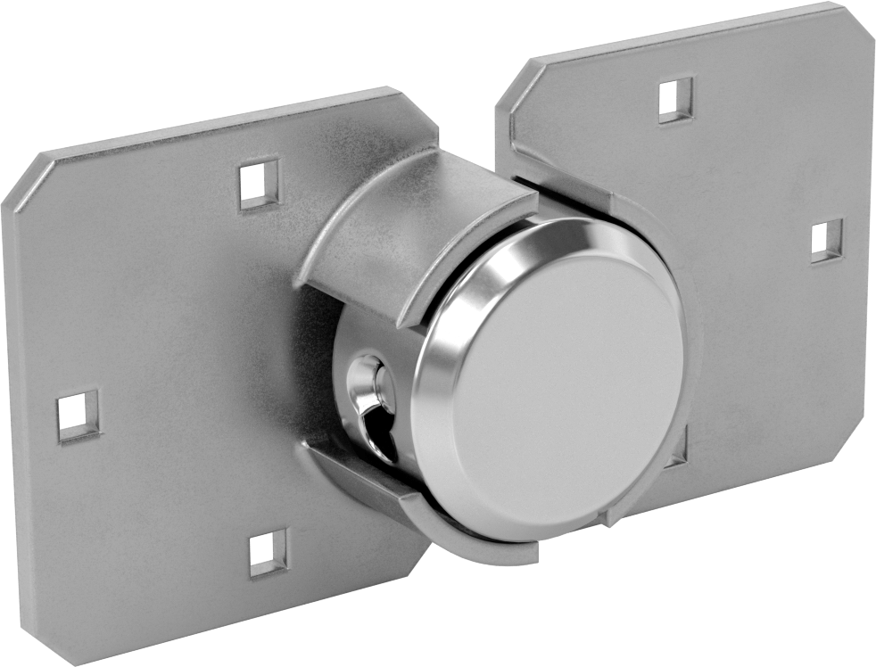 Padlock and Hasp (Sold Separately)