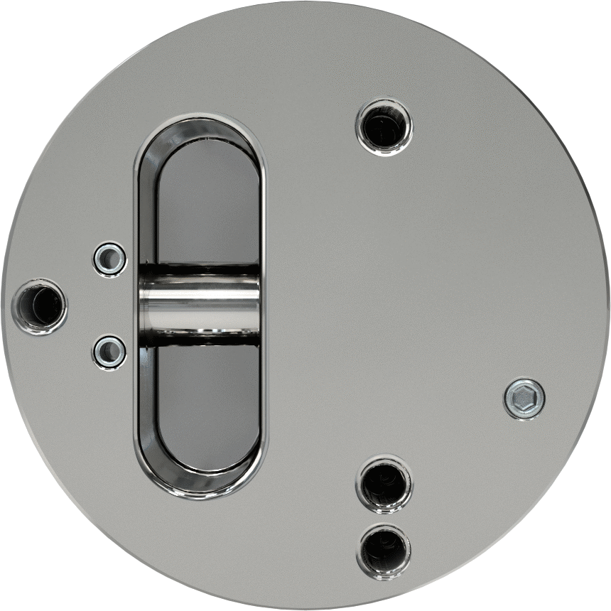 Kapalı Kelepçeli Asma Kilit, Katı Krom Kaplı Çelik Gövde ile, American Lock 2010