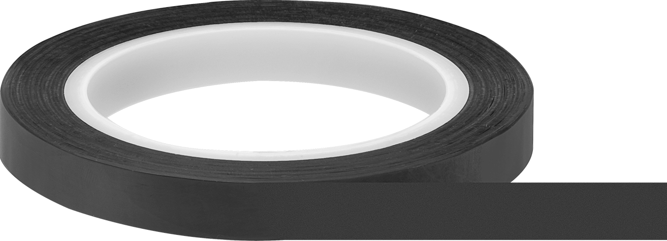 Elektronik Ürünler için Karartma Bandı, Tek Taraflı Yapıştırıcı, 1/2" Genişlik, 216 Fit Uzunluk