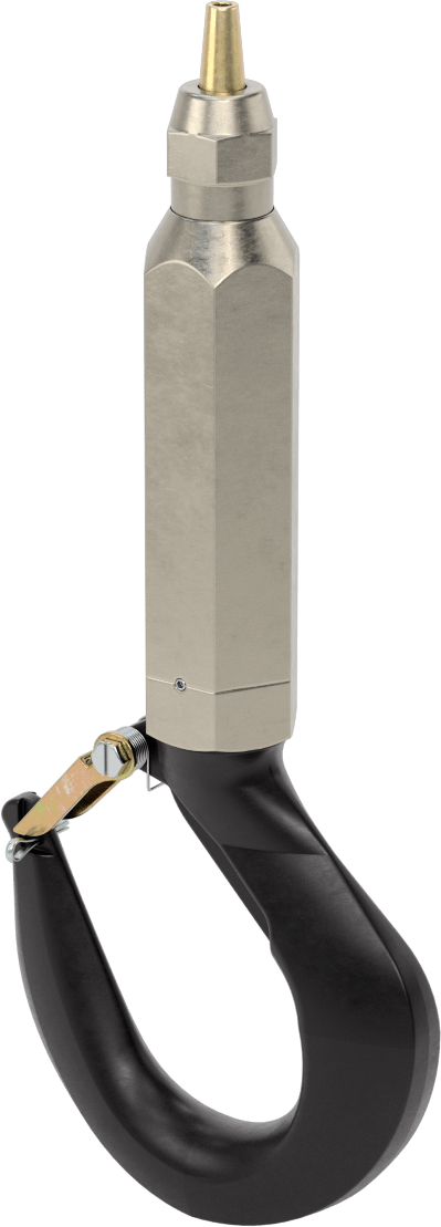 Döner Kancalı Uçlu Tıpa Kilitli Tel Halat Bağlantı Parçası, Kaldırma için, Çinko Kaplı Çelik, 3/8" Halat Çapı için