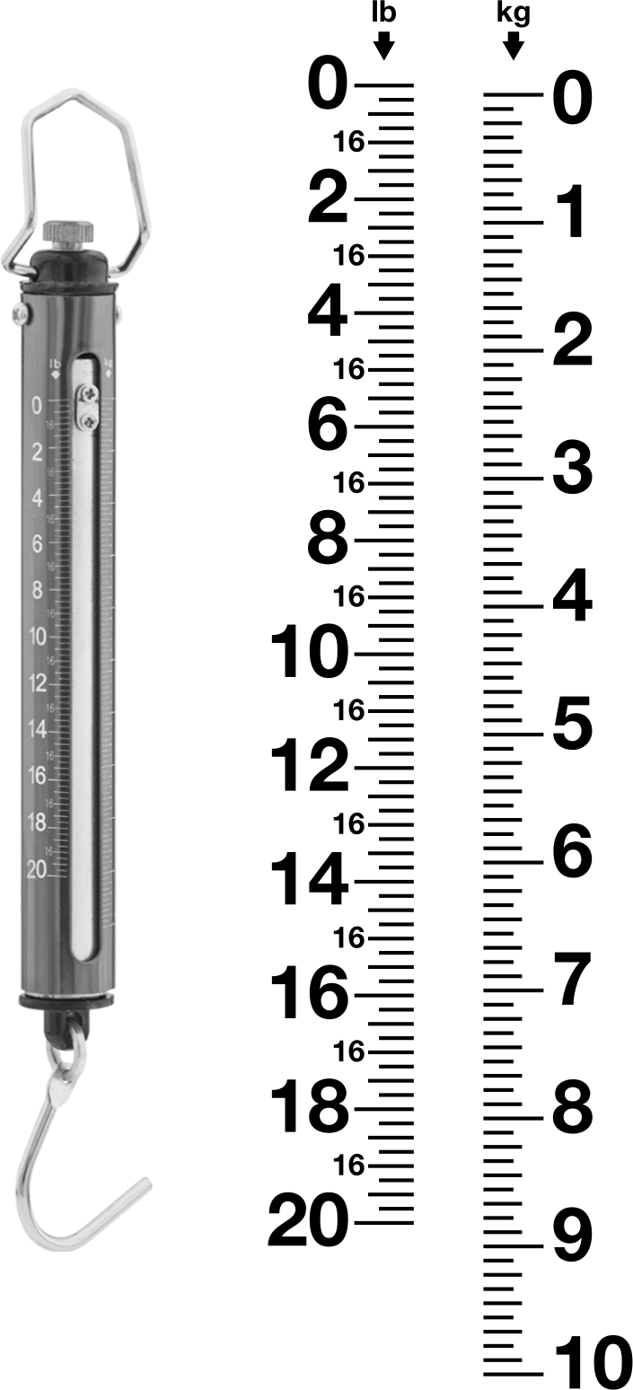 Asma Terazisi, 20 lb. Kapasite, 9-1/4“ Yükseklik x 3/4” Genişlik Toplam