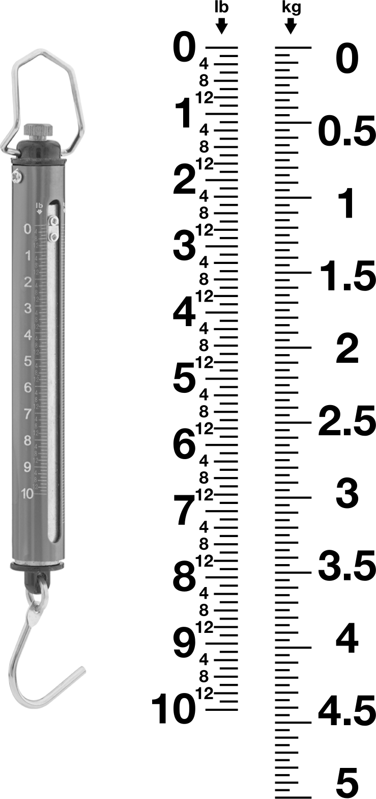 Asma Terazisi, 10 lb. Kapasite, 9-1/4“ Yükseklik x 3/4” Genişlik Toplam