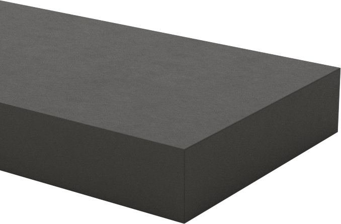 İletken Grafit Çubuk, 1/4“ Kalınlık x 1” Genişlik, 12" Uzunluk