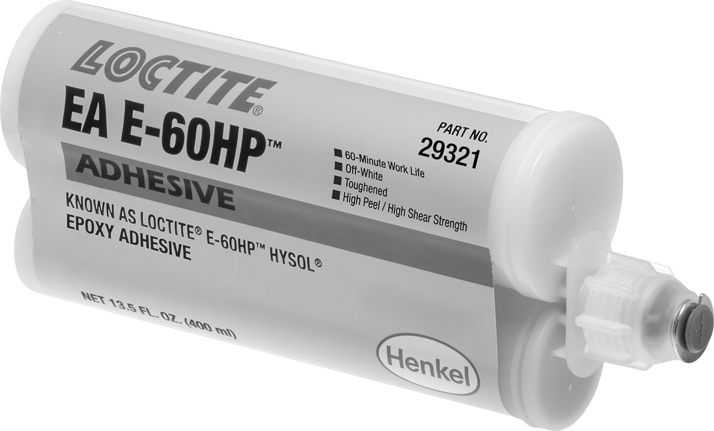 Epoksi Yapısal Yapıştırıcı, Sertleştirilmiş, Loctite® E-60hp, 13,5 FL. oz. Kartuş