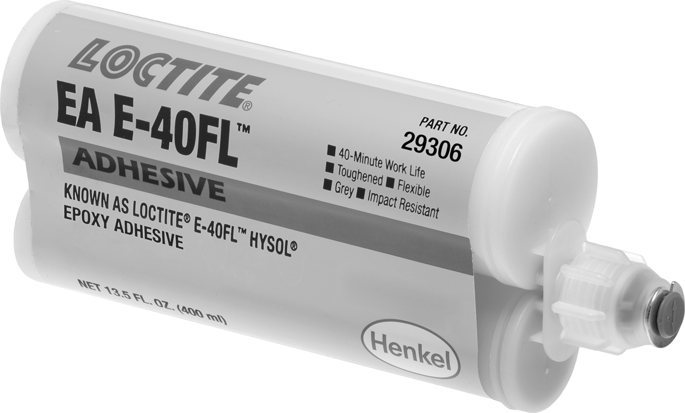 Epoksi Yapısal Yapıştırıcı, Sertleştirilmiş, Loctite® E-40FL, 13,5 oz. Kartuş