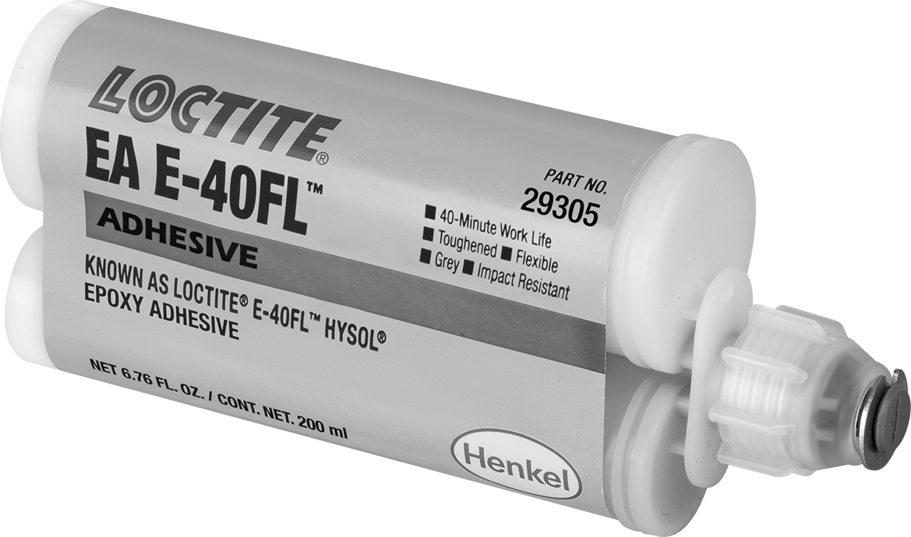 Epoksi Yapısal Yapıştırıcı, Sertleştirilmiş, Loctite® E-40FL, 6,76 oz. Kartuş
