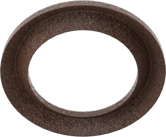 Deri İstiflenebilir V-Halka Conta, Yüksek Basınç, 1" ID x 1-1/2" OD