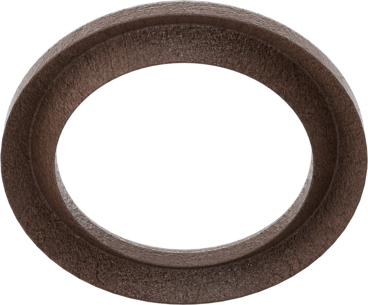 Deri İstiflenebilir V-Halka Conta, Yüksek Basınç, 1-1/2" ID x 2-1/8" OD