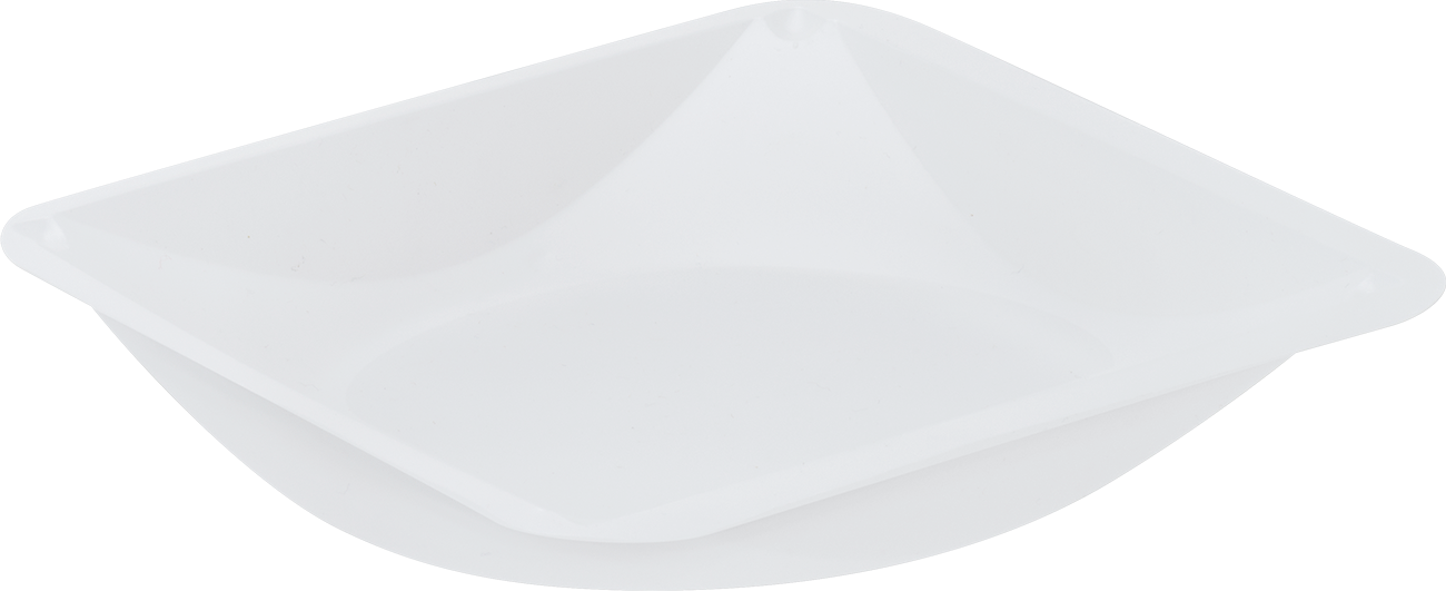 Polistiren Plastik Tartım Kapları, 330 ml Kapasite, 5-1/2" Uzunluk