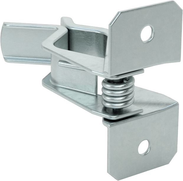 Çinko Kaplı Çelik Yaylı Klipsli Alet Tutucu, 5/8“ ila 7/8” Parça Çapı için