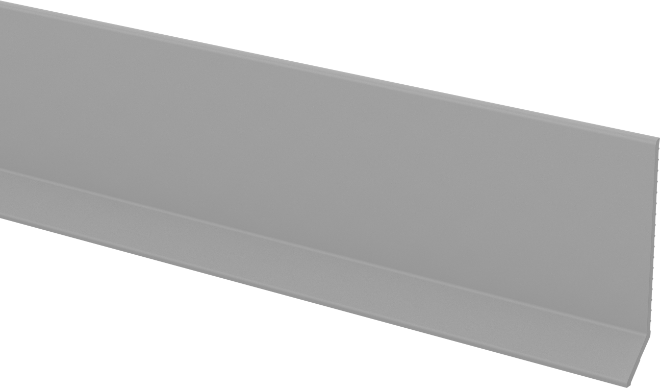 Yapıştırmalı Plastik Duvar Tabanı, 4" Genişlik x 120 Fit Uzunluk