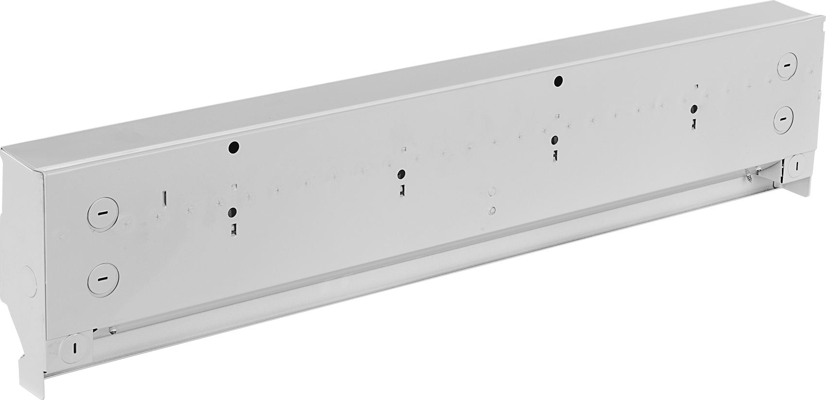 Küçük Alan Elektrikli Süpürgelik Isıtıcısı, Yüzeye Montaj, 120V AC, 1700 Btu/hr., Beyaz