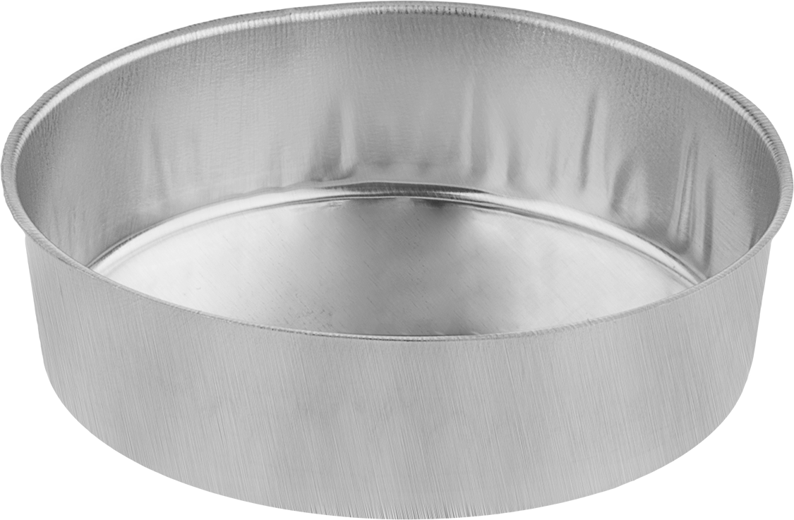Alüminyum Tartım Kapları, 250 ml Kapasite, 3-3/4" Çap