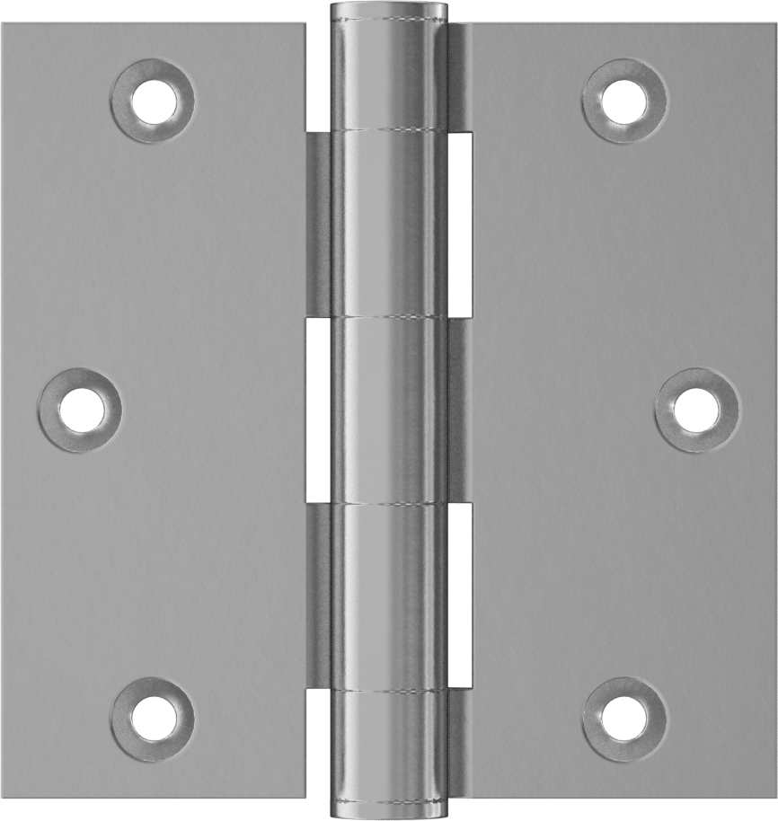 Gömme Montajlı Giriş Kapısı Şablonu Menteşesi, 304 Paslanmaz Çelik, 3-1/2“ x 1-3/4” Kapı Kanadı