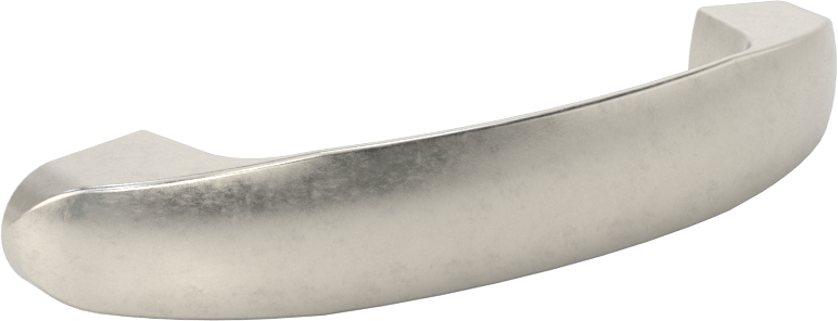 Dişli Delikli Montajlı Oval Çekme Kolu, Mat 304 Paslanmaz Çelik, 2-3/4" Merkezden Merkeze Genişlik
