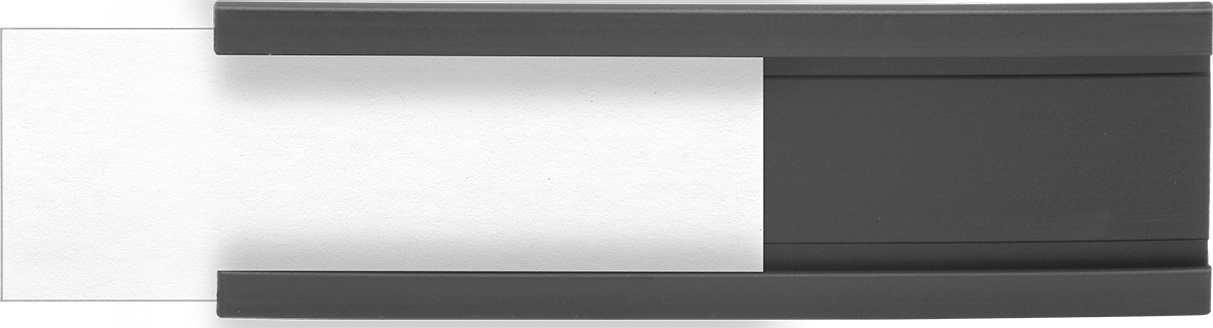 Holder Shown with Label