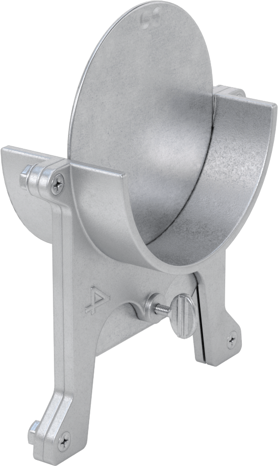 Galvanizli Çelik Kayanlı Kolay Kurulumlu Patlama Kapısı, Kanal Boyutu 4, 5-5/8“ Genişlik x 7-1/8” Yükseklik x 2-3/8" Derinlik Toplam