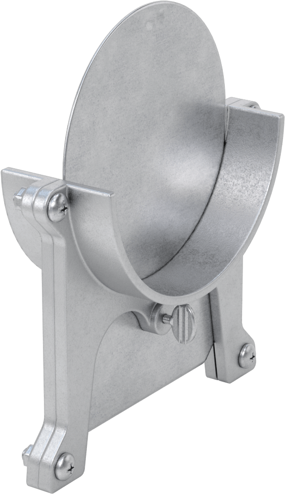 Galvanizli Çelik Kayanlı Kolay Kurulumlu Patlama Kapısı, Kanal Boyutu 5, 6-3/4“ Genişlik x 9” Yükseklik x 2-1/4" Derinlik Toplam